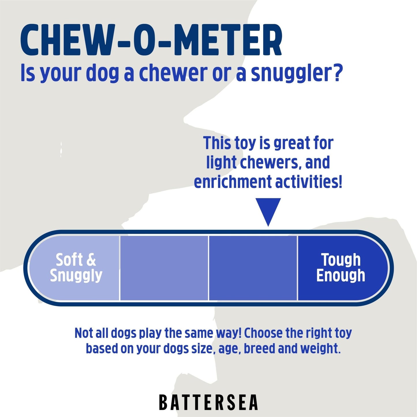 Battersea Rubber Heart Treat Toy For Dogs - The Bark Side
