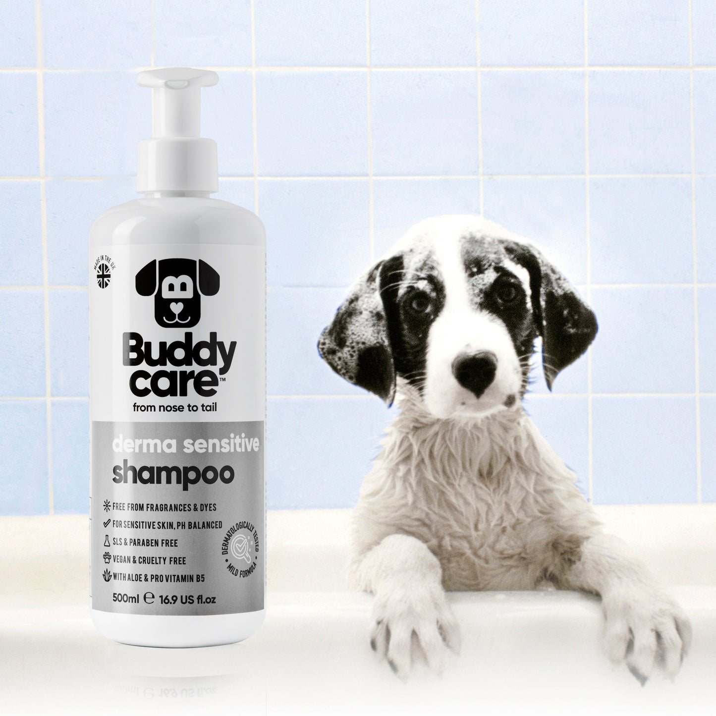 Buddycare Derma Sensitive Dog Shampoo 500 ml - The Bark Side