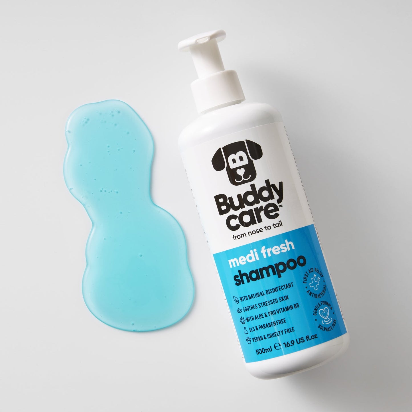 Buddycare Medi Fresh Dog Shampoo 500 ml - The Bark Side