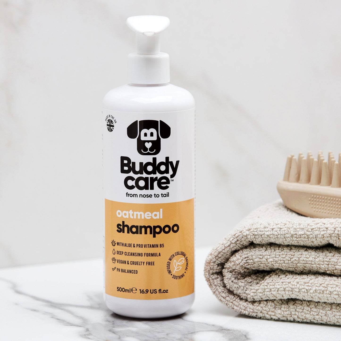 Buddycare Oatmeal Dog Shampoo 500 ml - The Bark Side