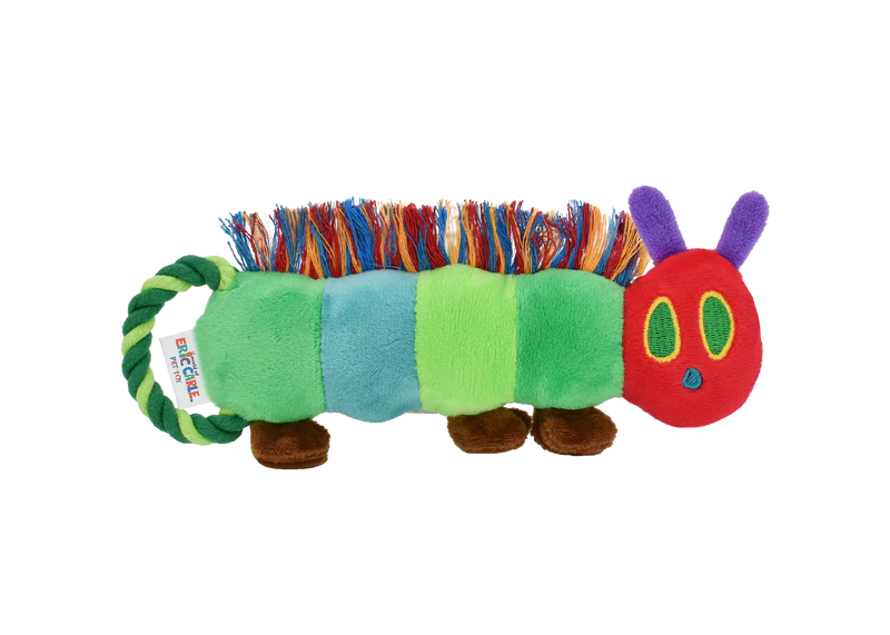 Eric Carle The Very Hungry Caterpillar Rope Tug Dog Toy - The Bark Side