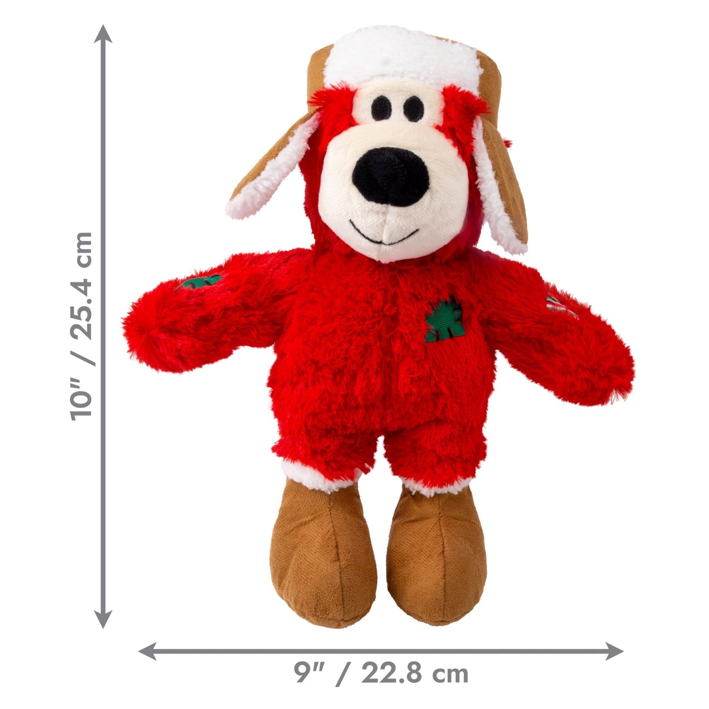 KONG Holiday Wild Knots Bear - The Bark Side