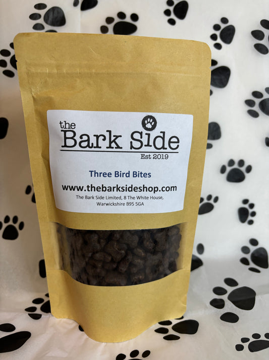 Three Bird Bites - Natural Dog Treats - 200g