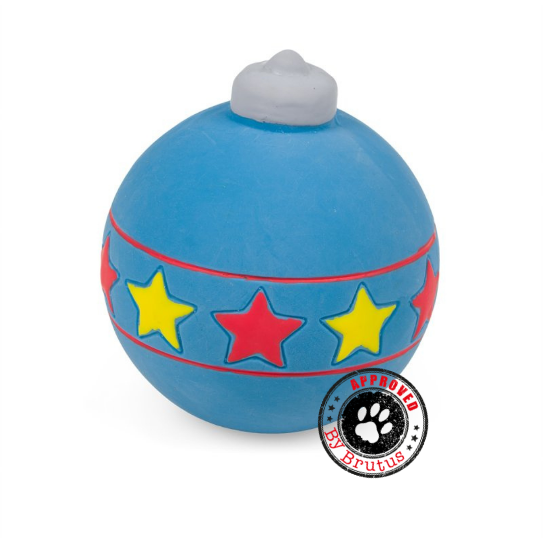 Christmas Bauble Dog Toy By Petface