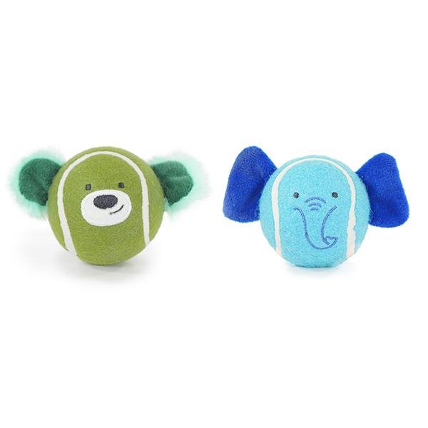 Battersea Rubber Ball Animals (2 - pack) - The Bark Side
