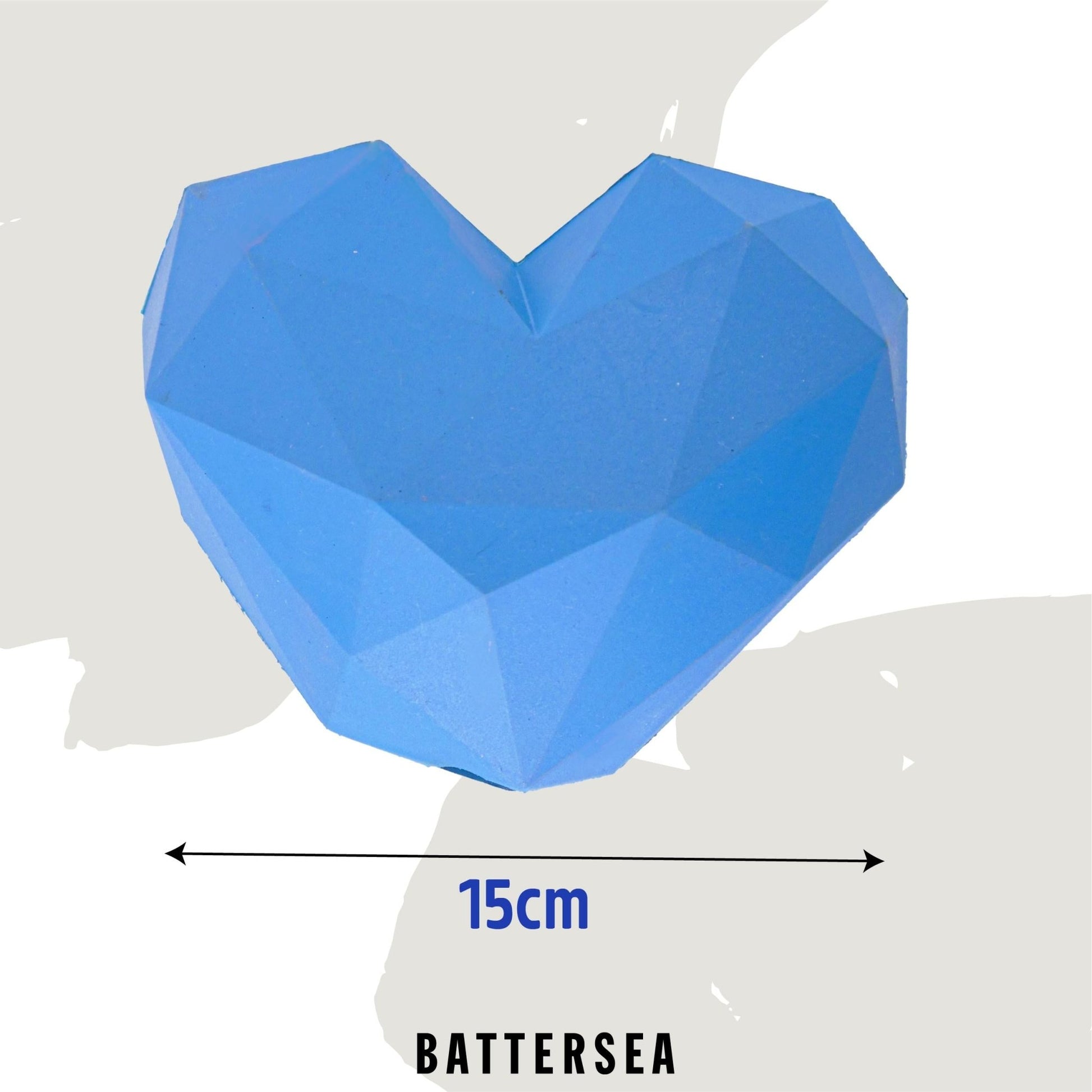 Battersea Rubber Heart Treat Toy For Dogs - The Bark Side