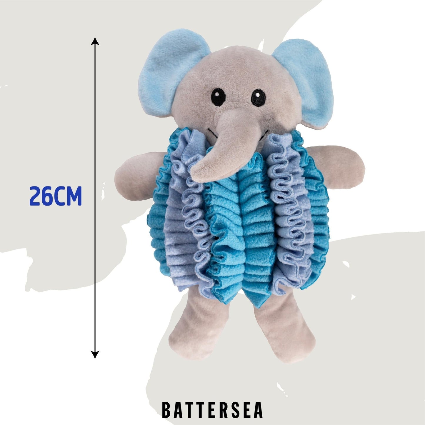 Battersea Snuffle Elephant Dog Toy - The Bark Side