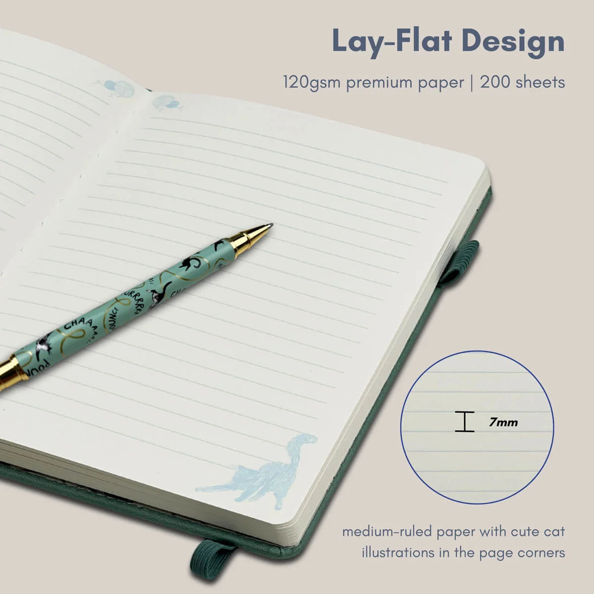 Battersea Cats Notebook And Pen Gift Set