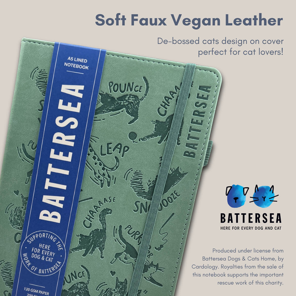Battersea Cats Notebook And Pen Gift Set