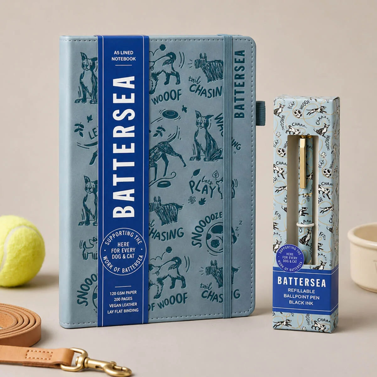Battersea Dogs Notebook And Pen Gift Set