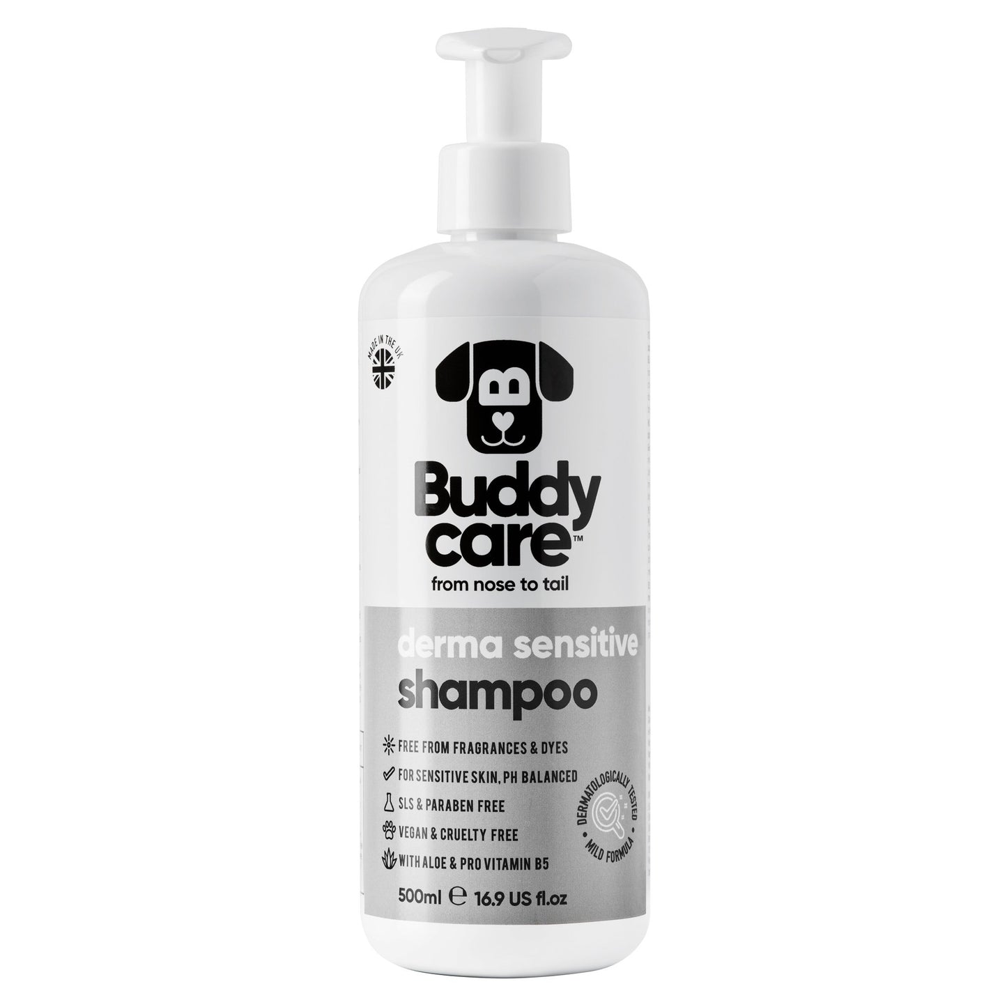 Buddycare Derma Sensitive Dog Shampoo 500 ml - The Bark Side