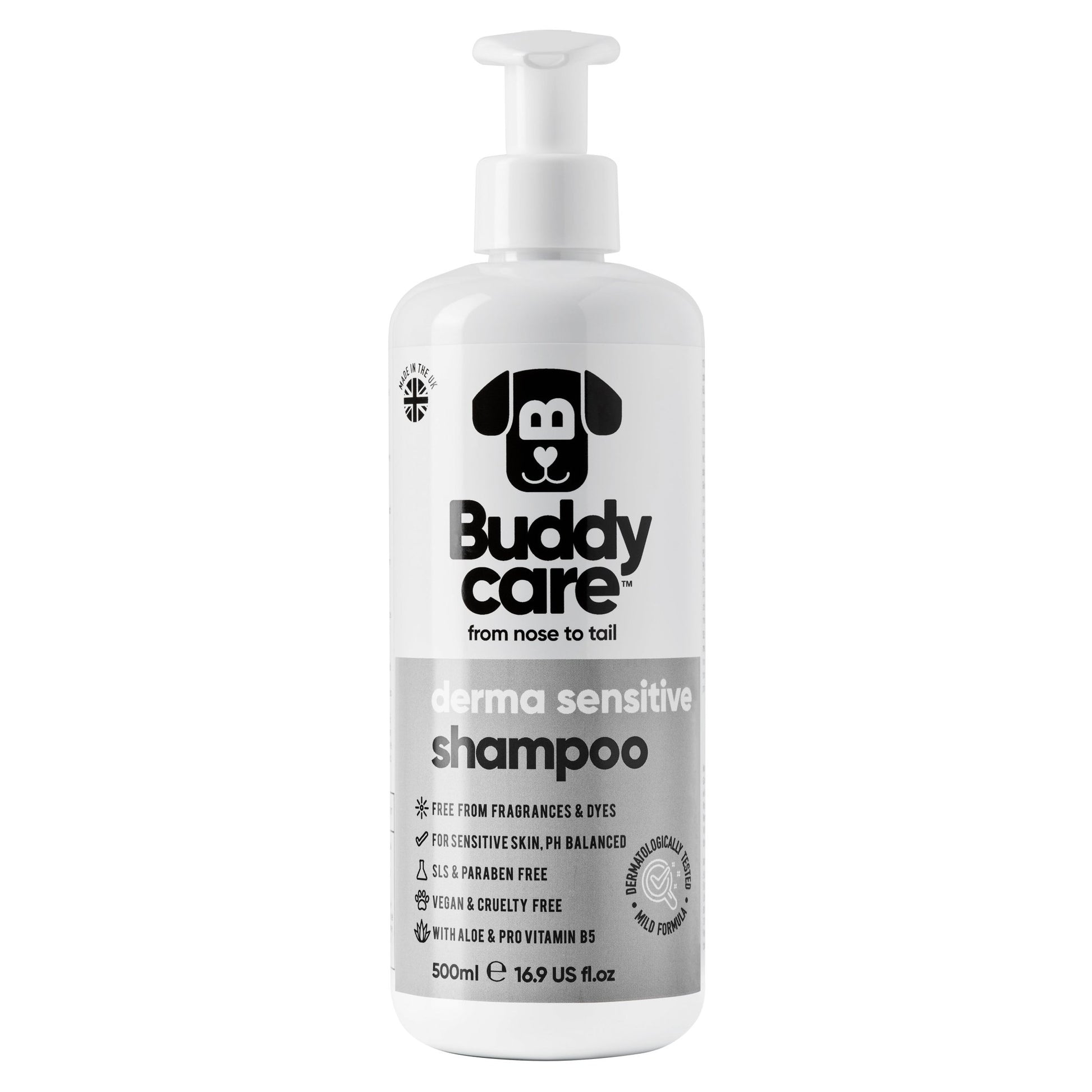Buddycare Derma Sensitive Dog Shampoo 500 ml - The Bark Side