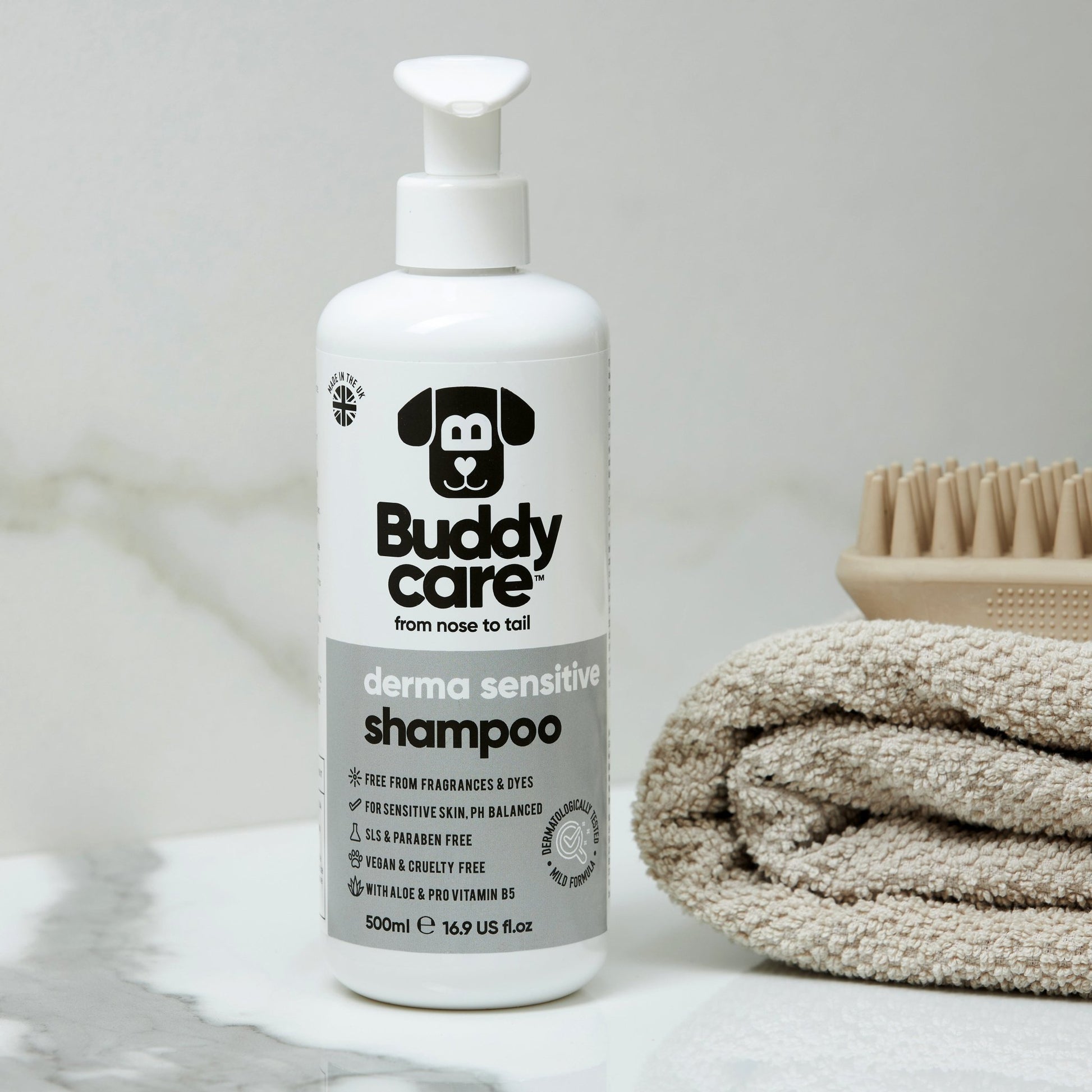 Buddycare Derma Sensitive Dog Shampoo 500 ml - The Bark Side