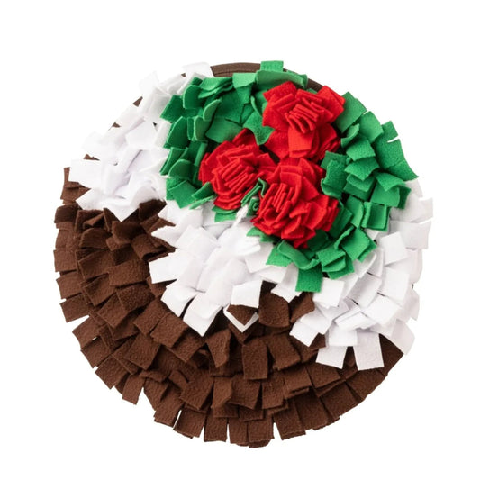 Christmas Pudding Snuffle Mat - The Bark Side