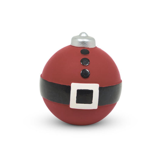 Claus the Latex Christmas Bauble Dog Toy by Petface - The Bark Side