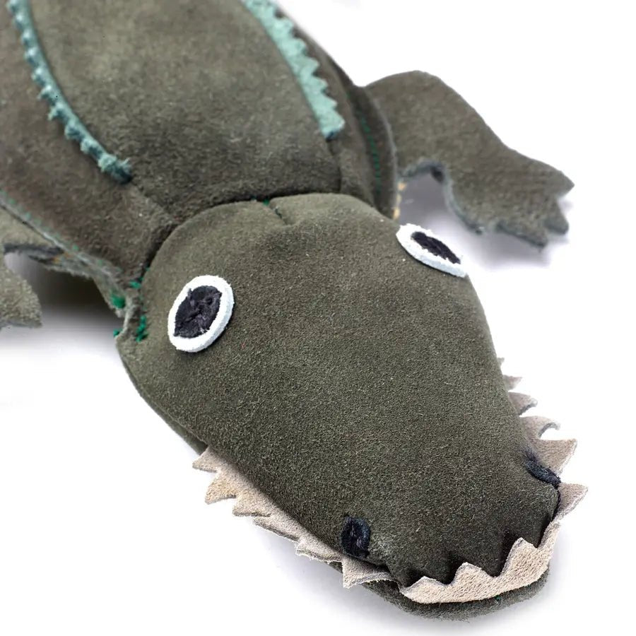 Colin the Crocodile Eco Dog Toy by Green & Wild’s - The Bark Side