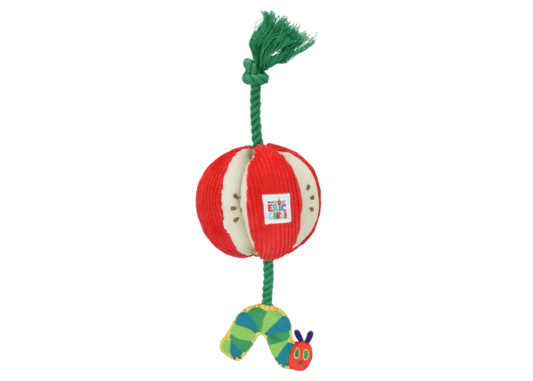 Eric Carle The Very Hungry Caterpillar Apple Rope Dog Toy - The Bark Side