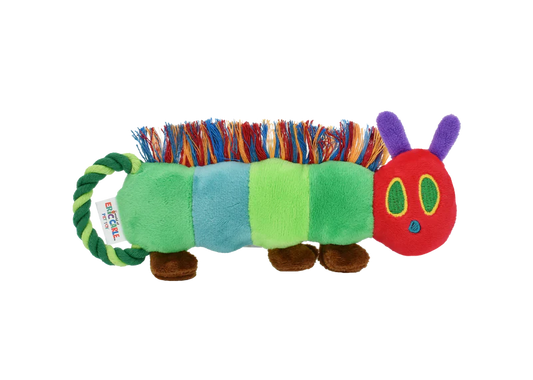 Eric Carle The Very Hungry Caterpillar Rope Tug Dog Toy - The Bark Side