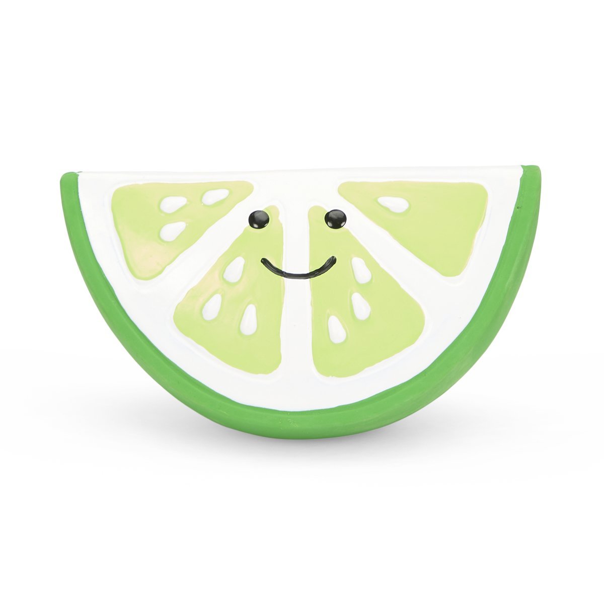 Foodie Faces Lime Dog Toy by Petface - The Bark Side