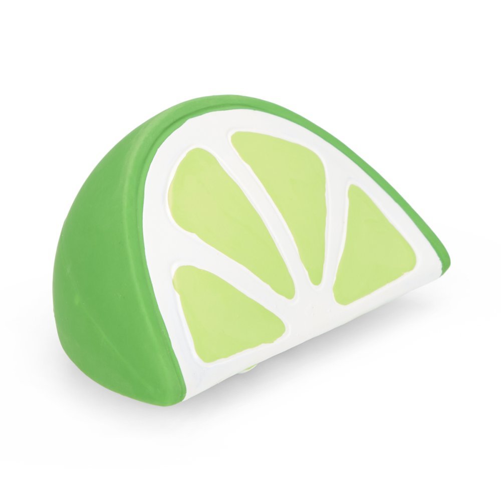 Foodie Faces Lime Dog Toy by Petface - The Bark Side