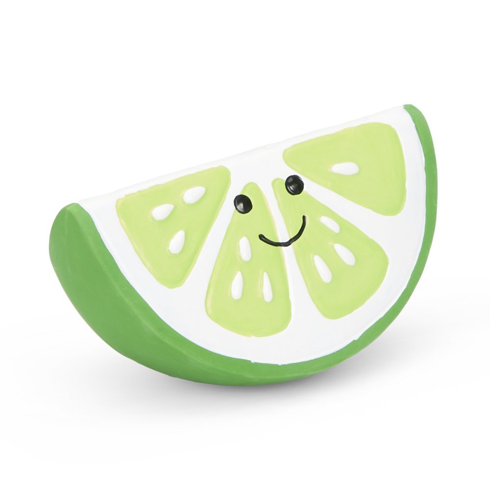 Foodie Faces Lime Dog Toy by Petface - The Bark Side