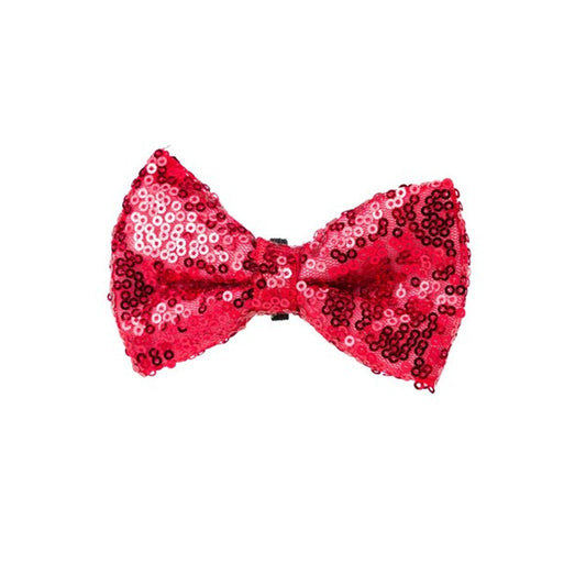 House of Paws Red Sequin Bow Tie for Dogs - The Bark Side