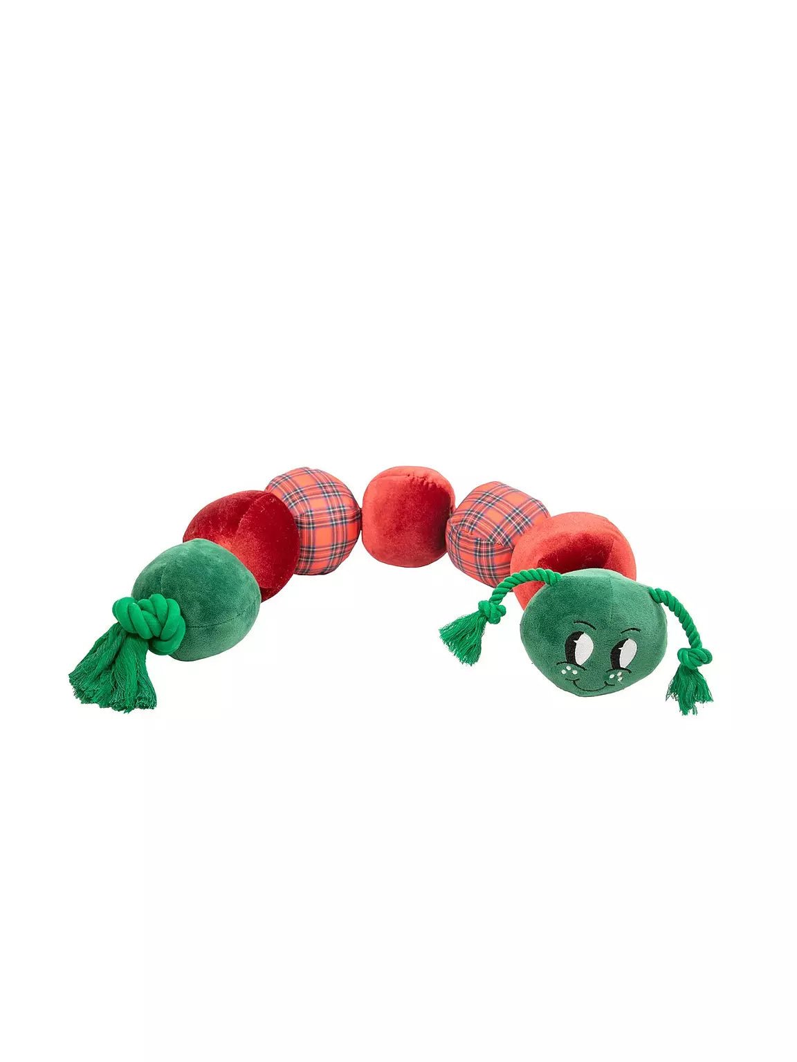 Jumbo Casper Caterpillar Dog Toy - The Bark Side