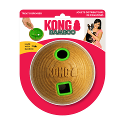 KONG Bamboo Feeder Ball - Medium - The Bark Side