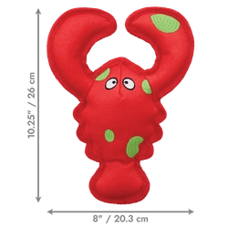 KONG Belly Flops Lobster Dog Toy - The Bark Side