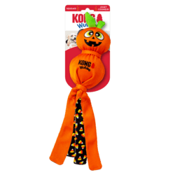 KONG Halloween Wubba Ballistic Large Dog Toy - Pumpkin - The Bark Side