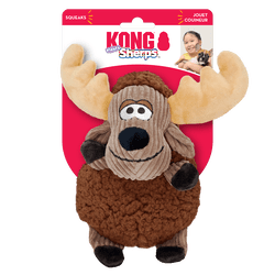 KONG Sherps Floofs Moose Dog Toy - The Bark Side