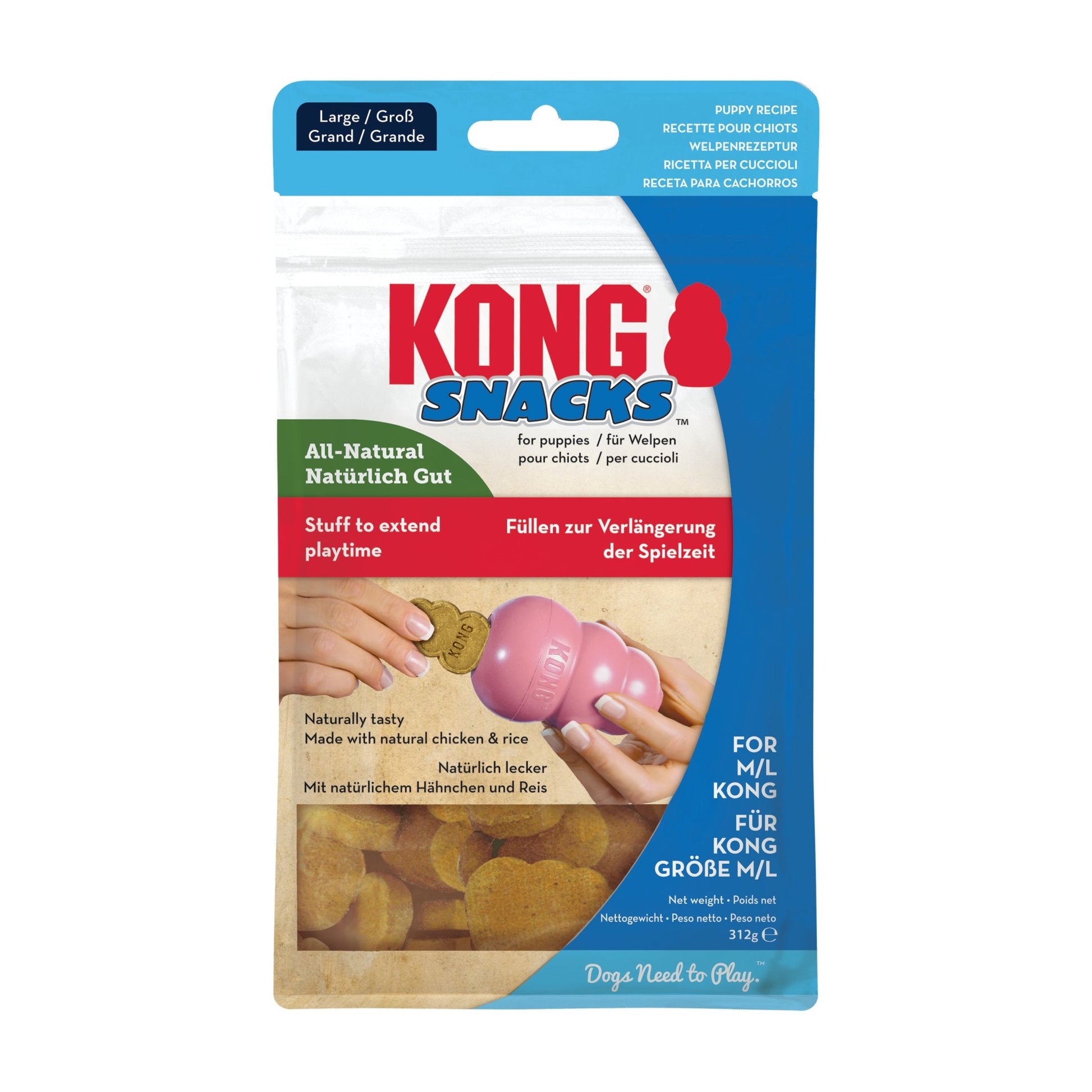 KONG Snacks For Puppies - Chicken - The Bark Side