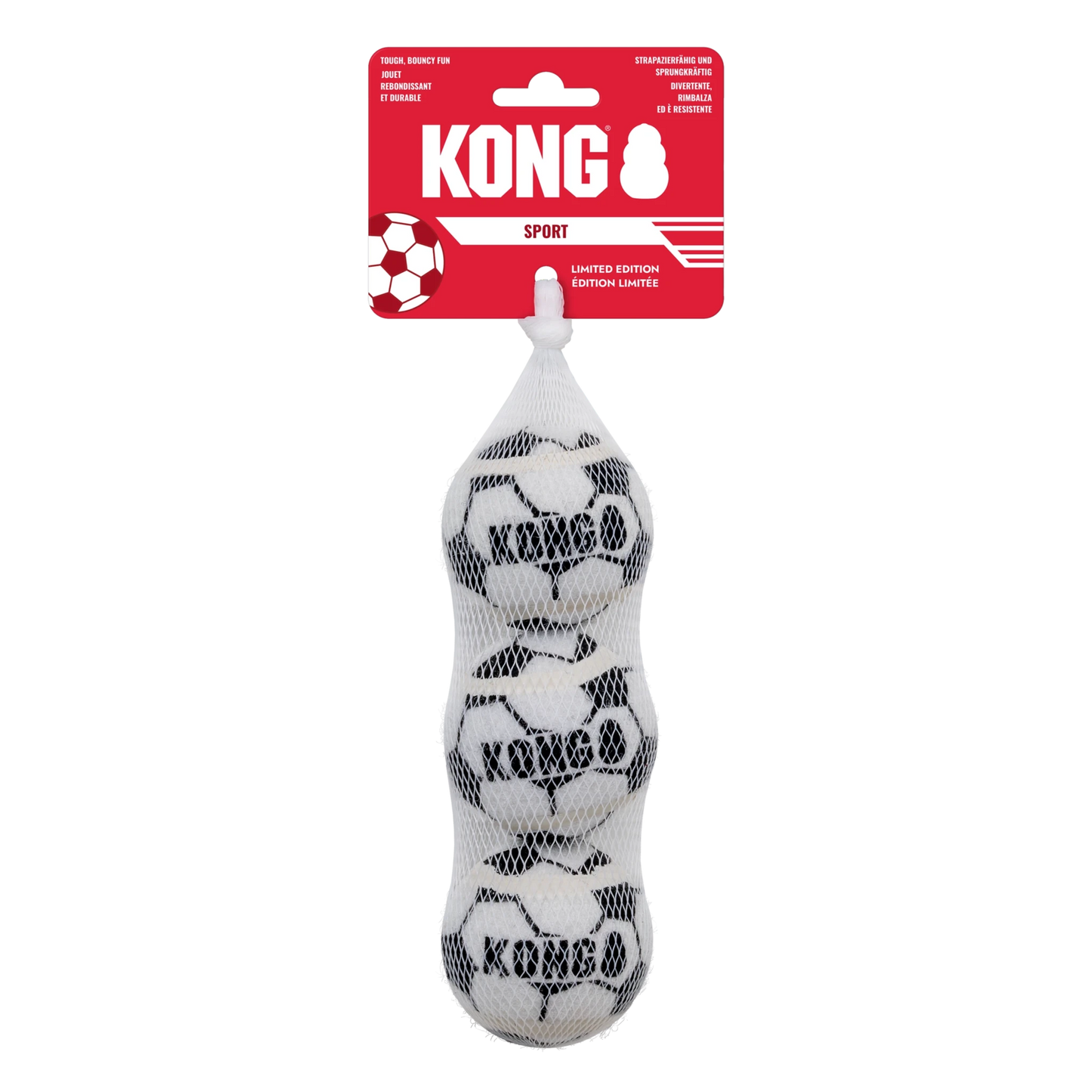 KONG Soccer Ball Dog Toy - Regular - The Bark Side