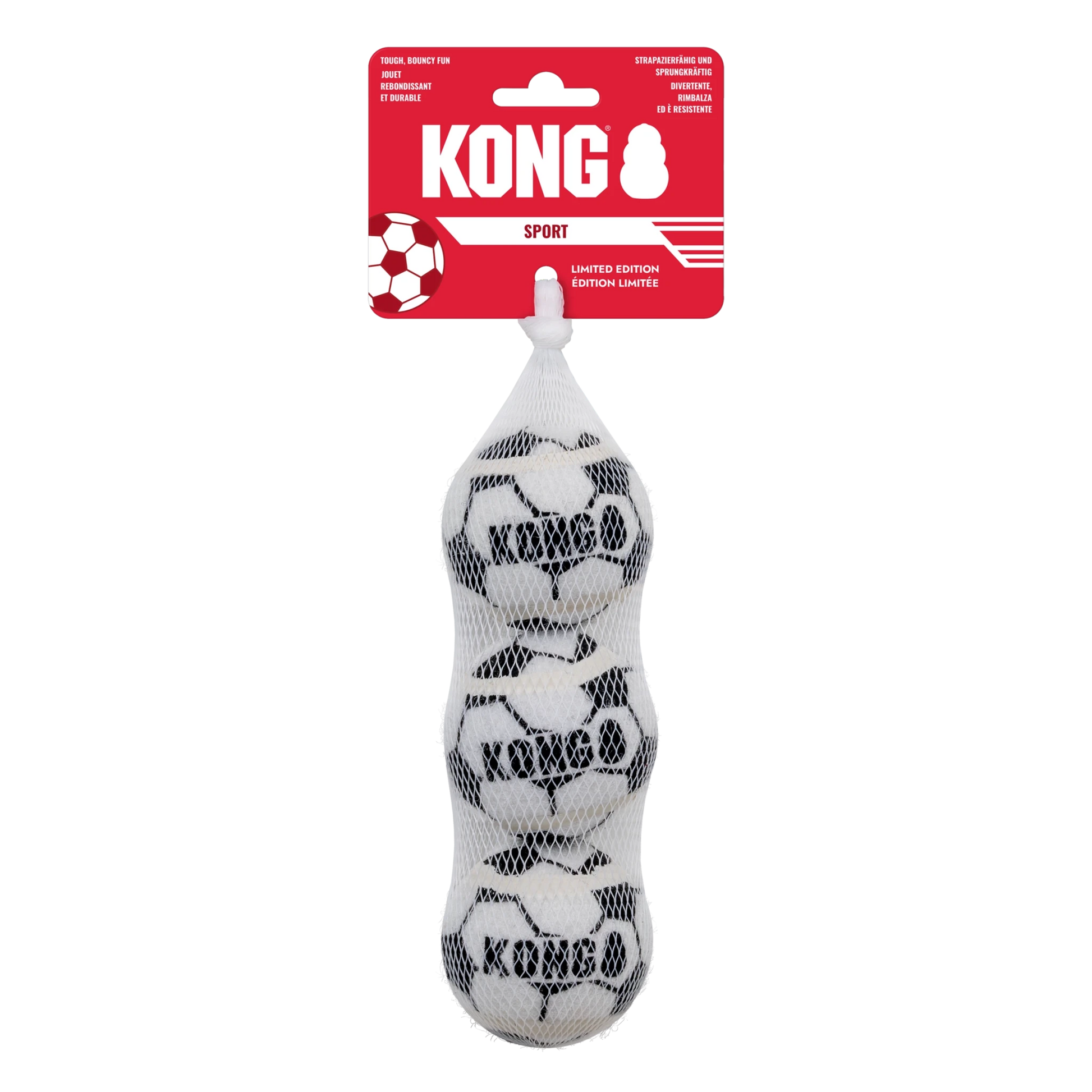 KONG Soccer Ball Dog Toy - Regular - The Bark Side