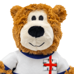 KONG Wild Knots World Cup England Team Sports Bear Dog Toy - The Bark Side