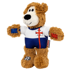 KONG Wild Knots World Cup England Team Sports Bear Dog Toy - The Bark Side