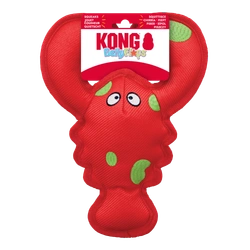 KONG Belly Flops Lobster Dog Toy