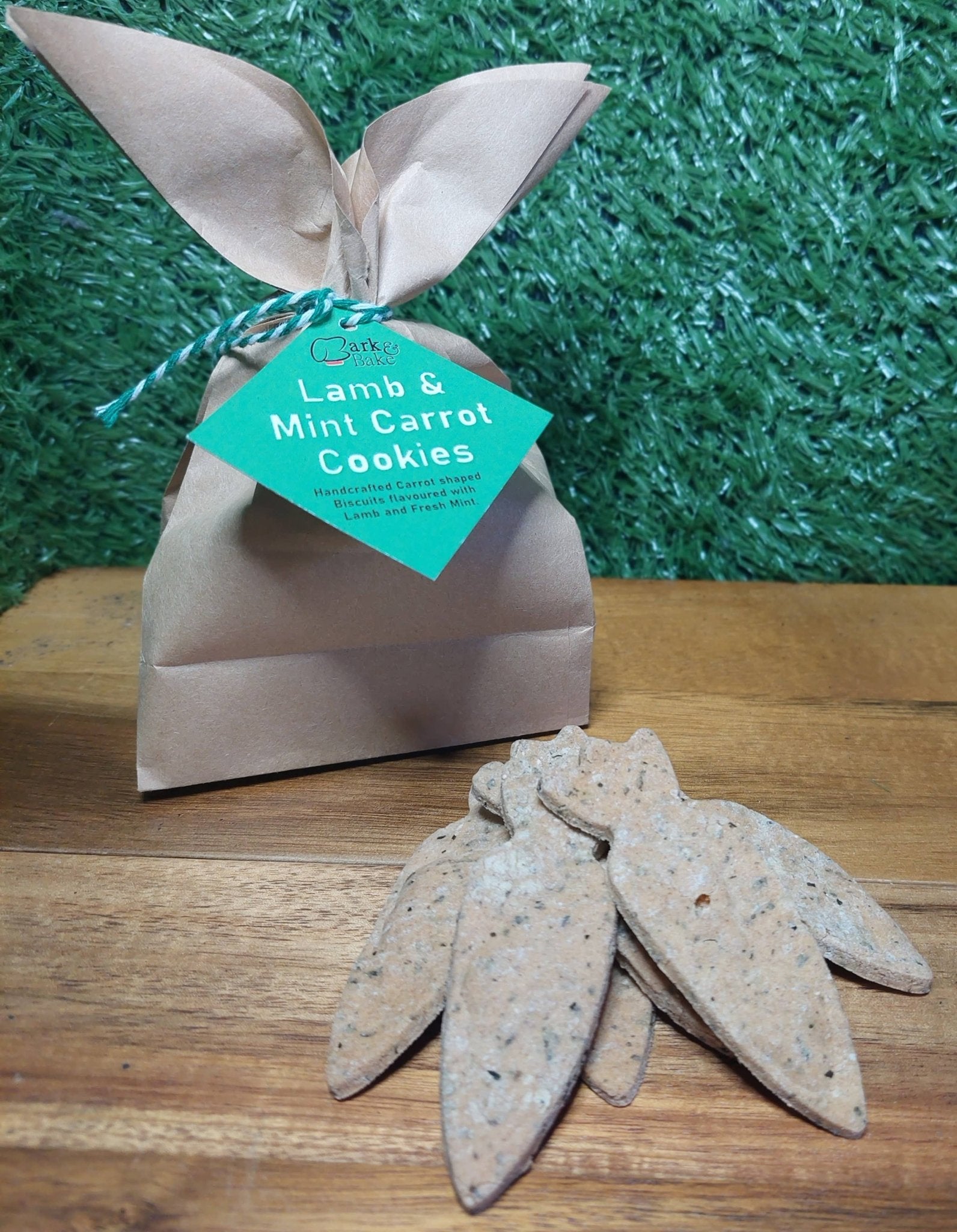 Lamb & Mint Easter Cookies For Dogs - The Bark Side