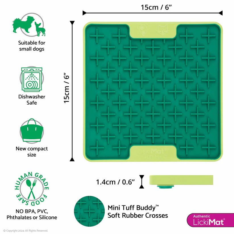LickiMat Mini Tuff Buddy - The Bark Side