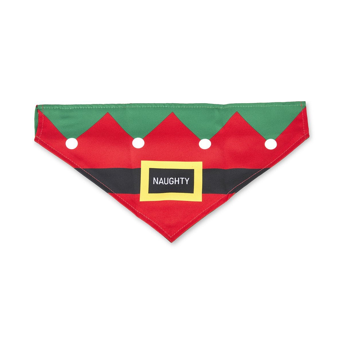 Naughty or Nice Christmas Dog Bandana - The Bark Side