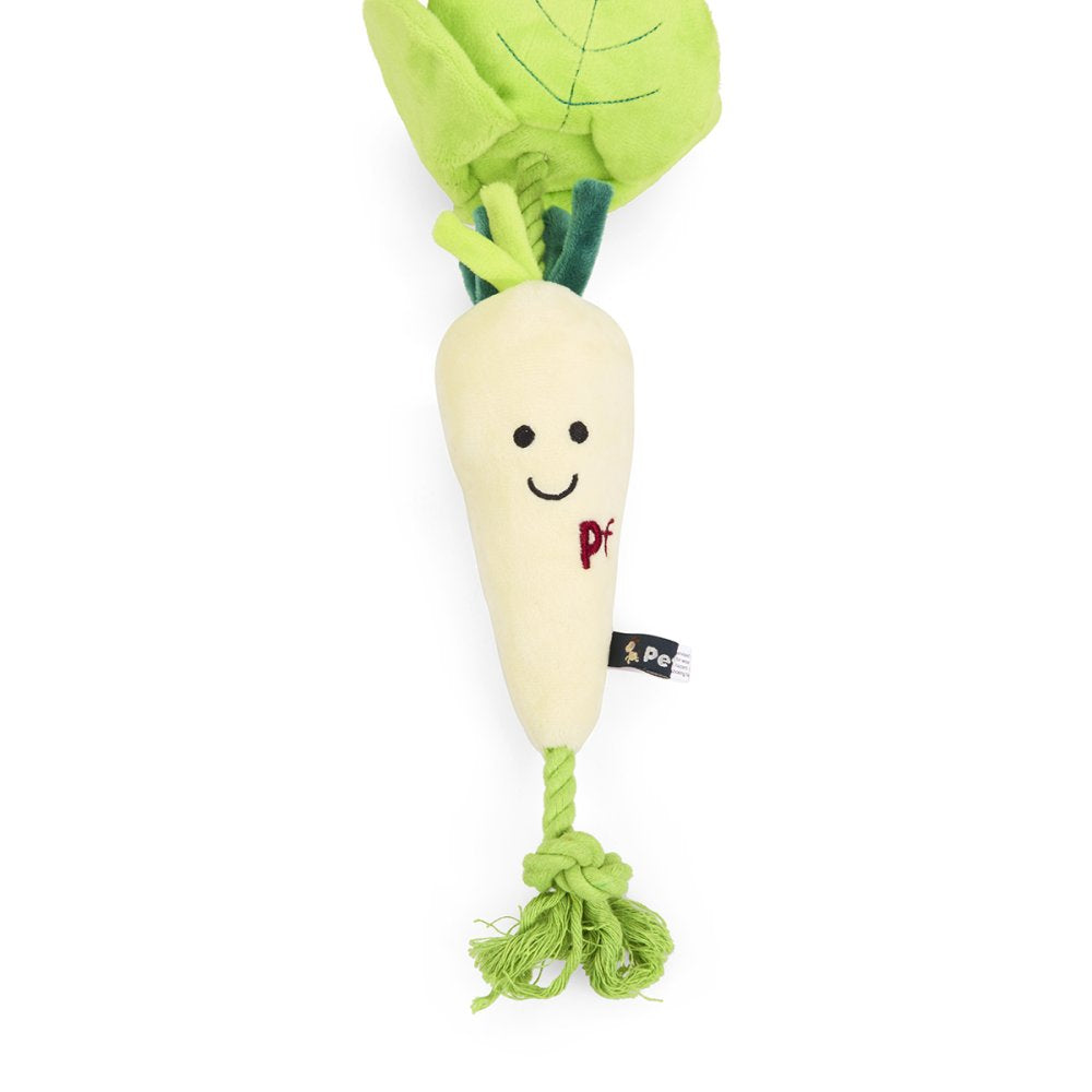 Christmas Veggie Tugger Plush And Rope Dog Toy by Petface