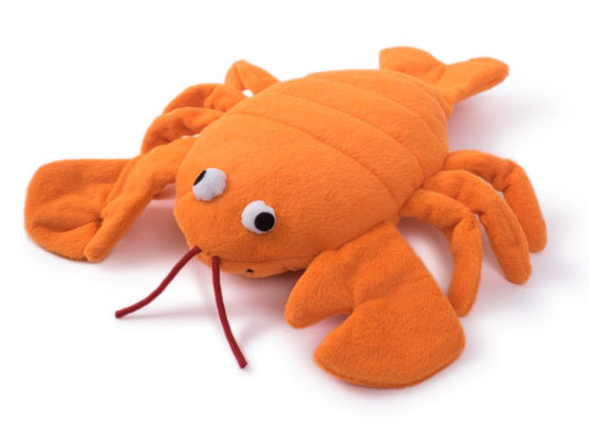 Seriously Strong Plush And Rubber Lobster Dog Toy By Petface