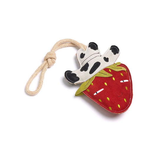 Sheriff Strawb Eco Toy for Dogs and Horses by Green & Wild’s