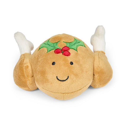 Tasha Turkey Plush Christmas Dog Toy by Petface - The Bark Side