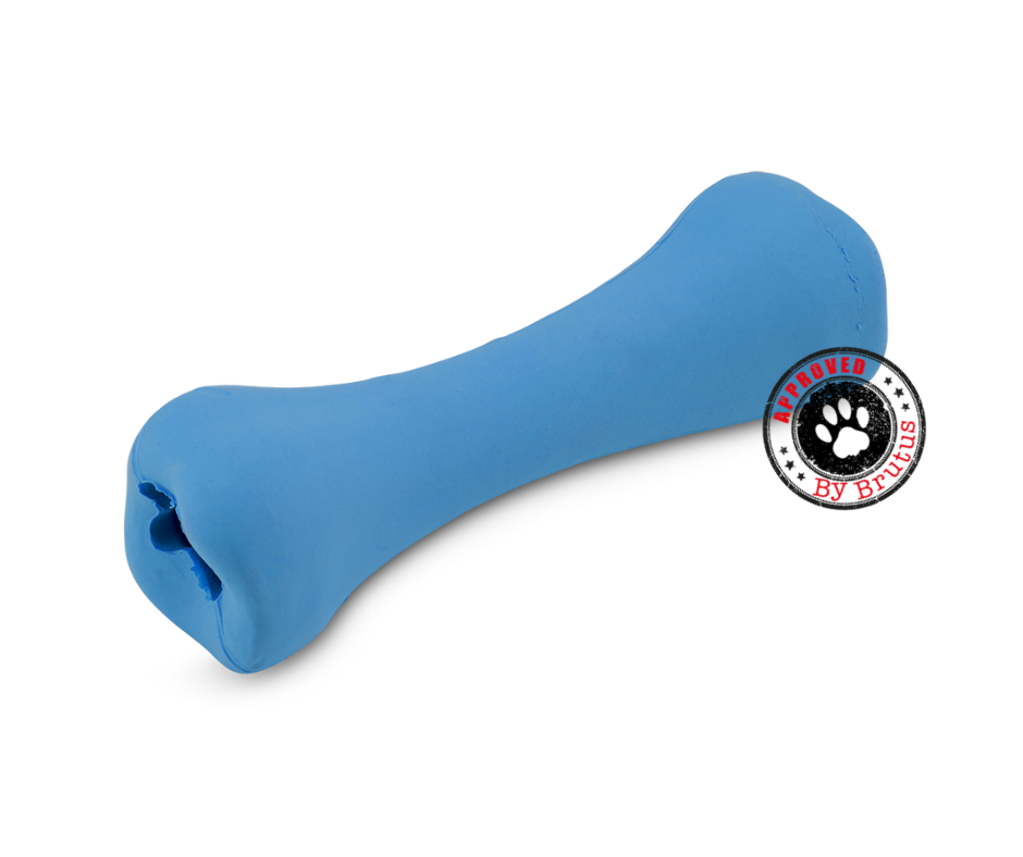 Beco Bone by Beco Pets; treat toy for dogs and puppies - blue-2