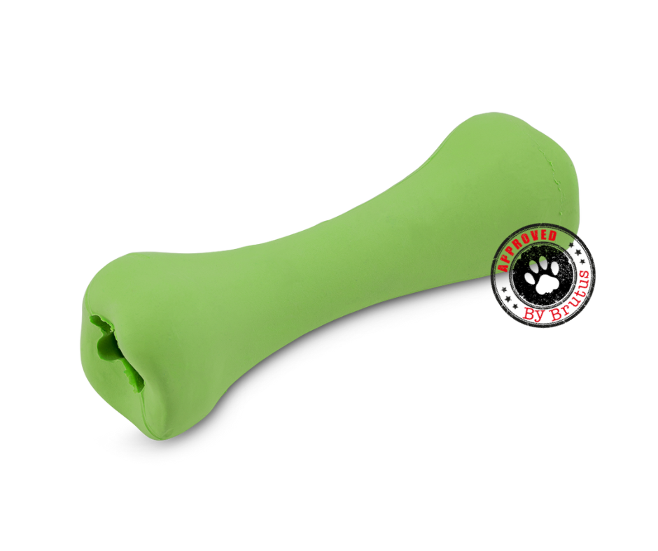Beco Bone by Beco Pets; treat toy for dogs and puppies - green-3