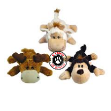 Kong Cozies dog and puppy toys with squeaker - various animals-0